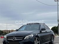 Usado Mercedes C200 136 CV (100 kW) 2018 Negro Berlina