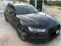 Usado Audi A6 S-Line 190 CV (139 kW) 2018 Negro Familiar