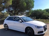 Usado Audi A3 S-Line 110 CV (80 kW) 2016 Blanco Berlina