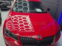 Usado Skoda Superb SportLine 150 CV (110 kW) 2019 Granate Familiar