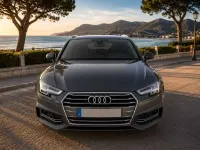 Usado Audi A4 S-Line 150 CV (110 kW) 2018 Plateado Familiar