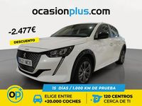 Usado Peugeot e-208 Active 100 kW (136 CV) 2022 Blanco Utilitario