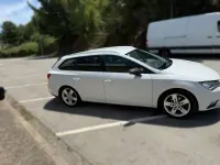 Usado Seat Leon ST Ecomotive 110 CV (80 kW) 2014 Blanco Familiar