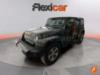 Usado Jeep Wrangler Unlimited Sahara 200 CV (147 kW) 2017 Gris / plata SUV