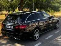 Usado Mercedes C220 AMG 170 CV (125 kW) 2016 Negro Familiar