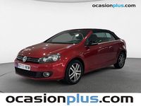 Usado VW Golf Cabriolet 105 CV (77 kW) 2012 Rojo Descapotable