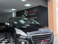 Usado Peugeot 3008 Allure 115 CV (84 kW) 2014 Negro Familiar