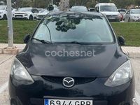 Usado Mazda 2 Active 75 CV (55 kW) 2009 Negro Utilitario