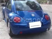 Usado VW New Beetle 102 CV (75 kW) 2002 Azul Utilitario