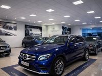 Usado Mercedes GLC220 170 CV (125 kW) 2017 Azul SUV