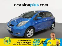 Usado Toyota Yaris 101 CV (74 kW) 2010 Azul Utilitario