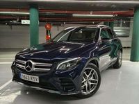 Usado Mercedes GLC220 170 CV (125 kW) 2019 Azul SUV