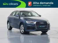 Usado Audi Q3 Sport 150 CV (110 kW) 2018 Gris / plata SUV