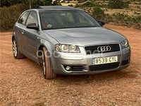 Usado Audi A3 Attraction 140 CV (102 kW) 2004 Azul Berlina