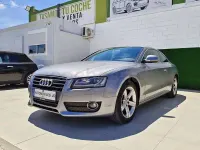 Usado Audi A5 190 CV (139 kW) 2010 Gris / plata Coupe