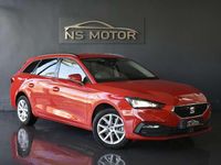 Usado Seat Leon ST Style 116 CV (85 kW) 2022 Rojo Familiar