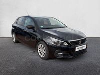 Usado Peugeot 308 Style 130 CV (95 kW) 2018 Negro Berlina