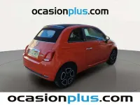 Usado Fiat 500C Club 71 CV (52 kW) 2023 Naranja Descapotable