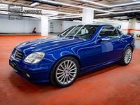 Usado Mercedes SLK230 196 CV (144 kW) 2002 Azul Descapotable