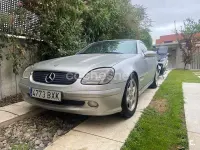 Usado Mercedes SLK230 197 CV (144 kW) 2002 Gris / plata Descapotable