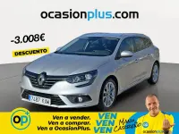Usado Renault Mégane GrandTour Zen 140 CV (102 kW) 2019 Gris / plata Familiar