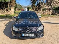 Usado Mercedes C220 Avantgarde 150 CV (110 kW) 2007 Negro Berlina