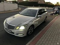 Usado Mercedes E350 Avantgarde 265 CV (194 kW) 2012 Blanco Familiar