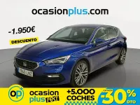 Usado Seat Leon XCELLENCE 150 CV (110 kW) 2021 Azul