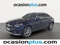 Usado Mercedes GLC250 AMG 204 CV (150 kW) 2017 Azul Coupe