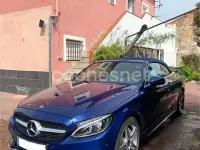 Usado Mercedes C220 170 CV (125 kW) 2017 Azul Descapotable
