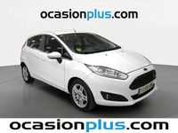 Usado Ford Fiesta Titanium 95 CV (69 kW) 2014 Blanco Utilitario