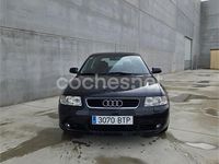 Usado Audi A3 Attraction 130 CV (95 kW) 2002 Negro Utilitario