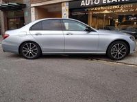 Usado Mercedes E220 Avantgarde 194 CV (142 kW) 2016 Plateado Berlina