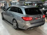 Usado Mercedes C220 AMG line 170 CV (125 kW) 2015 Gris / plata Familiar