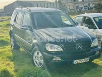 Usado Mercedes ML270 163 CV (119 kW) 2004 Negro SUV