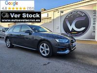Usado Audi A4 Advanced Plus 136 CV (100 kW) 2019 Gris / plata Familiar