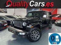 Usado Jeep Wrangler Unlimited Sahara 381 CV (280 kW) 2022 Negro SUV