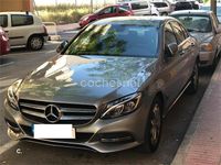Usado Mercedes C180 156 CV (114 kW) 2014 Gris / plata Berlina