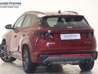Usado Hyundai Tucson N Line 150 CV (110 kW) 2022 Granate SUV