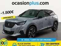 Usado Peugeot 2008 GT-line 131 CV (96 kW) 2020 Gris SUV