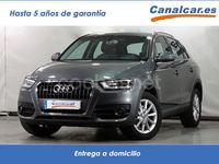 Usado Audi Q3 Advanced 140 CV (102 kW) 2014 Gris SUV
