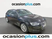 Usado Audi A3 Advanced Plus 125 CV (91 kW) 2015 Negro Utilitario