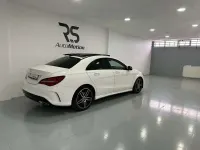 Usado Mercedes CLA220 170 CV (125 kW) 2018 Blanco Berlina