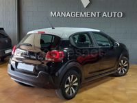 Usado Citroën C3 Feel 102 CV (75 kW) 2021 Negro Utilitario