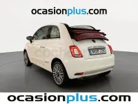 Usado Fiat 500C Lounge 69 CV (50 kW) 2017 Blanco Descapotable