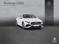 Usado Mercedes A180 AMG line 136 CV (100 kW) 2024 Blanco polar Berlina