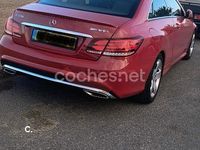 Usado Mercedes E220 170 CV (125 kW) 2014 Rojo Coupe
