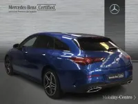 Usado Mercedes CLA250e AMG line 163 CV (119 kW) 2024 Azul denim metalizado Coupe