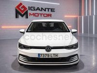 Usado VW Golf VIII Life 110 CV (80 kW) 2021 Blanco Berlina