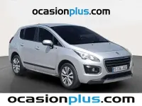 Usado Peugeot 3008 Style 150 CV (110 kW) 2015 Gris Familiar